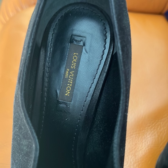 Rare Louis Vuitton Diabolik low boot 10 cm Booties sz 41. Black Suede.pre loved - Picture 9 of 14